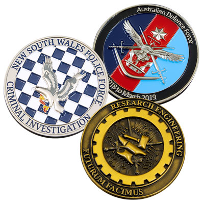 Challenge Coins & Emblems 100% Made To Order