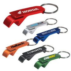 Argo Coloured Bottle Opener Key Ring