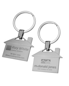 House Shaped Key Ring