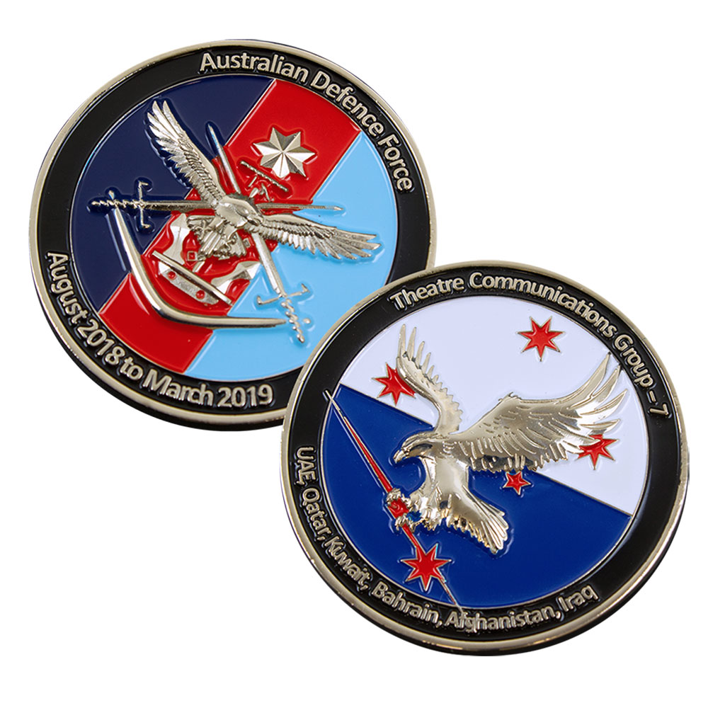 Custom Challenge Coins & Military Coins Australia