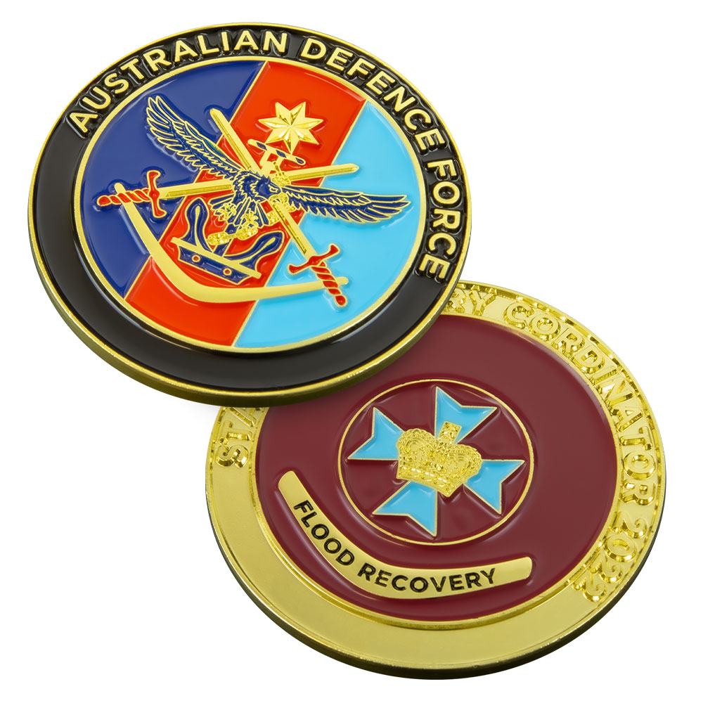 Custom Challenge Coins & Military Coins Australia